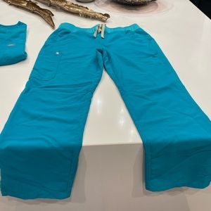 Figs Kade cargo scrub pants TEAL MP